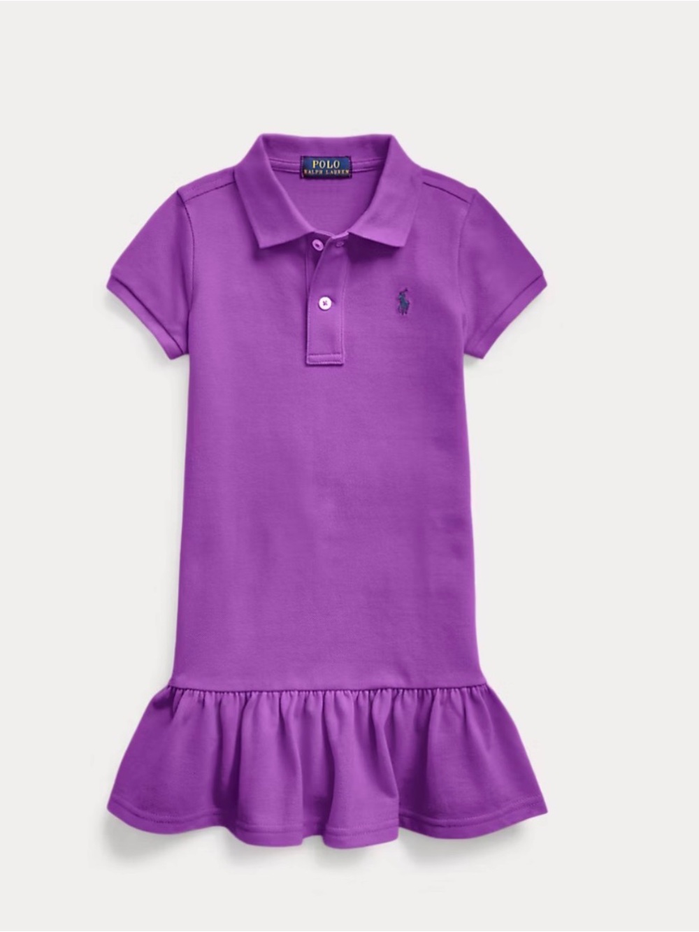 Ralph Lauren toddler cotton mesh polo dress 4T